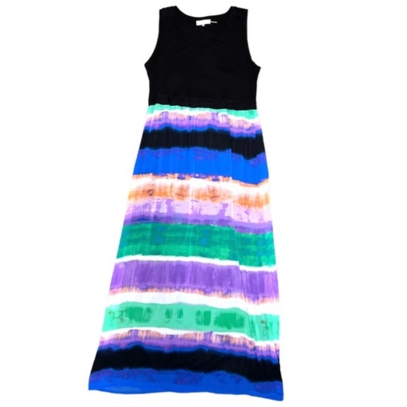 Calvin Klein Dresses & Skirts - Calvin Klein Tie Dye Sleeveless Maxi Dress